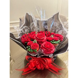 بوكيه كب كيك 12 قطعه