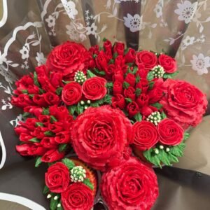 بوكيه الكب كيك 14 قطعه